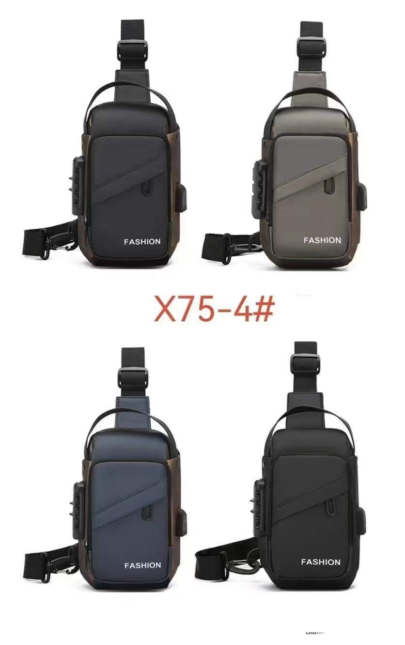 Mini Bandolera Impermeable Antirrobo con USB