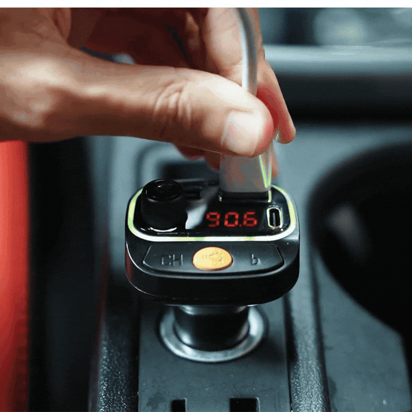 Transmisor FM Bluetooth Coche