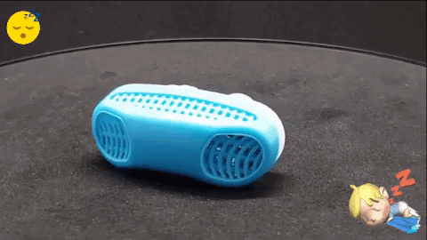2 en 1 Clip Antironquido y Purificador de Aire Stop Snore