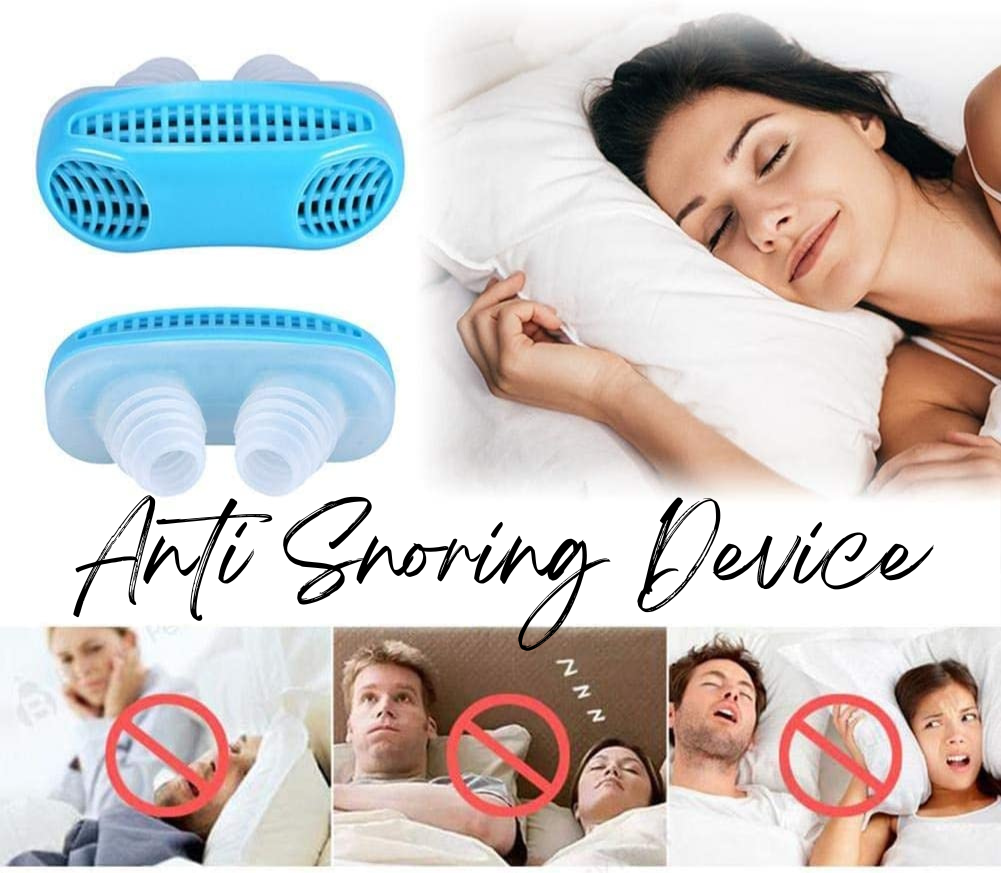 2 en 1 Clip Antironquido y Purificador de Aire Stop Snore