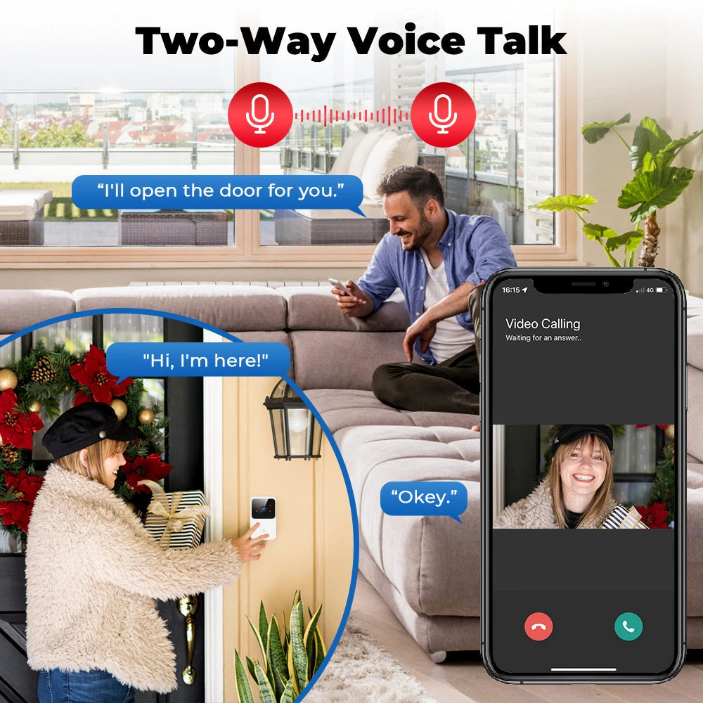Timbre Inteligente RingLink Wifi